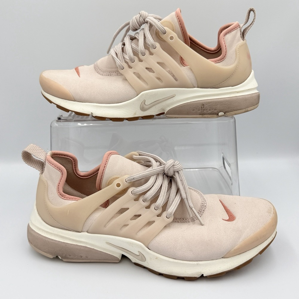 Nike Air Presto Sunset Tint Peach Pink Women's 9 Running Shoes Gum Sole Sneakers